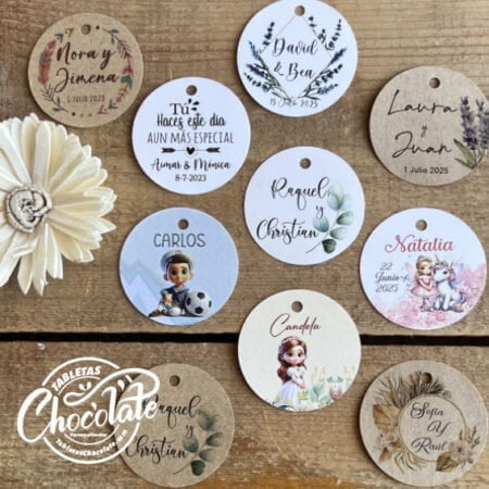Etiquetas redondas Ø 5 cm