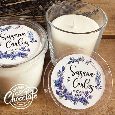 Pegatinas Redondas Blancas Personalizadas